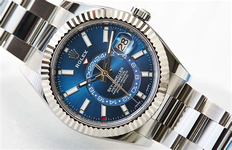 rolex sky dweller funktionen|rolex sky dweller reference time.